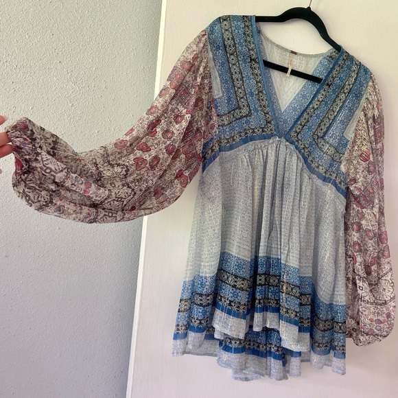 Free People Aliyah Printed Tunic 🧿 - Picture 9 of 14